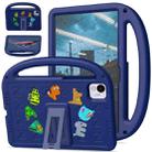 For Honor Pad X9 Pro / X9a 2025 Cartoon Sparrow EVA Shockproof Tablet Case(Navy Blue) - 1
