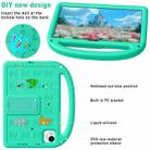 For Honor Pad X9 Pro / X9a 2025 Cartoon Sparrow EVA Shockproof Tablet Case(Glacier Green) - 3