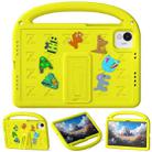For Honor Pad X9 Pro / X9a 2025 Cartoon Sparrow EVA Shockproof Tablet Case(Yellow) - 2