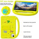 For Honor Pad X9 Pro / X9a 2025 Cartoon Sparrow EVA Shockproof Tablet Case(Yellow) - 3