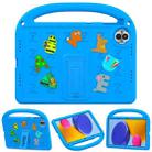 For Honor Pad 10 12.1 2025 Cartoon Sparrow EVA Shockproof Tablet Case(Blue) - 2