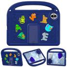 For Honor Pad 10 12.1 2025 Cartoon Sparrow EVA Shockproof Tablet Case(Navy Blue) - 2