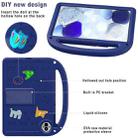 For Honor Pad 10 12.1 2025 Cartoon Sparrow EVA Shockproof Tablet Case(Navy Blue) - 3
