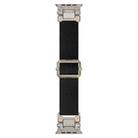 For Apple Watch 46mm / 49mm / 45mm / 44mm Explorer Polyester Nylon Watch Band(Titanium Black) - 2