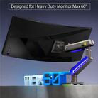 NORTH BAYOU G70 Height Adjustable Desktop Mount Mechanical Spring Gaming Monitor Stand - 3