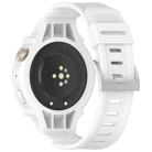 For vivo Watch 5 / Watch 3 Watch Case Integrated Silicone Watch Band(White) - 2