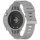 For vivo Watch 5 / Watch 3 Watch Case Integrated Silicone Watch Band(Gray) - 2