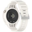For vivo Watch 5 / Watch 3 Watch Case Integrated Silicone Watch Band(Starlight) - 2