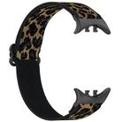 For vivo Watch 5 Ethnic Style Elastic Nylon Braided Watch Band(Leopard Print) - 3