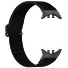 For vivo Watch 5 Ethnic Style Elastic Nylon Braided Watch Band(Black) - 3