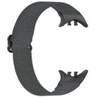 For vivo Watch 5 Ethnic Style Elastic Nylon Braided Watch Band(Dark Gray) - 3