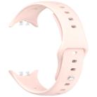 For vivo Watch 5 Solid Color Reverse Buckle Silicone Watch Band(Pink) - 3