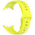 For vivo Watch 5 Solid Color Reverse Buckle Silicone Watch Band(Green) - 3