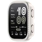 For Amazfit Bip 6 Single Row Diamond Half Coverage Hollow TPU Watch Protective Case(Starlight) - 2