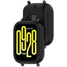 For Redmi Watch 5 Lite Silicone Watch Protective Case(Black) - 3