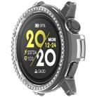 For COROS Pace 3 Single Row Diamond Half Coverage Hollow PC Watch Protective Case(Transparent) - 2