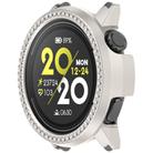 For COROS Pace Pro Single Row Diamond Half Coverage Hollow PC Watch Protective Case(Starlight) - 2