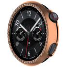 For vivo Watch 5 Single Row Diamond Half Coverage Hollow PC Watch Protective Case(Rose Gold) - 2