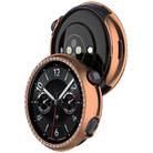 For vivo Watch 5 Single Row Diamond Half Coverage Hollow PC Watch Protective Case(Rose Gold) - 3