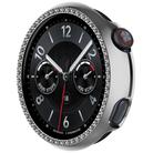 For vivo Watch 5 Single Row Diamond Half Coverage Hollow PC Watch Protective Case(Silver) - 2