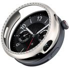 For vivo Watch 5 Single Row Diamond Half Coverage Hollow PC Watch Protective Case(Starlight) - 1