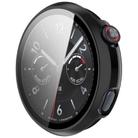 For vivo Watch 5 Tempered Film Integrated PC Watch Protective Case(Black) - 2