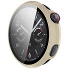 For vivo Watch 5 Tempered Film Integrated PC Watch Protective Case(Ivory White) - 2