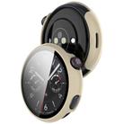 For vivo Watch 5 Tempered Film Integrated PC Watch Protective Case(Ivory White) - 3