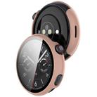 For vivo Watch 5 Tempered Film Integrated PC Watch Protective Case(Cherry Pink) - 3