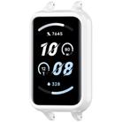For Honor Band 10 PC Ear Half Coverage Hollow Watch Protective Case(White) - 2