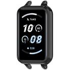 For Honor Band 10 PC Ear Half Coverage Hollow Watch Protective Case(Black) - 2