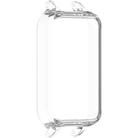For Honor Band 10 PC Ear Half Coverage Hollow Watch Protective Case(Transparent White) - 3