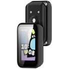 For Honor Band 10 Tempered Film Integrated PC Watch Protective Case(Black) - 3