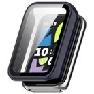 For Honor Band 10 Tempered Film Integrated PC Watch Protective Case(Ink Blue) - 1