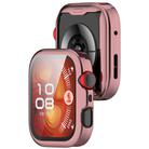 For Huawei Watch Fit 4 Electroplated TPU Full Coverage Watch Protective Case(Pink) - 3