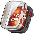 For Huawei Watch Fit 4 Electroplated TPU Full Coverage Watch Protective Case(Silver) - 1