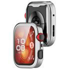 For Huawei Watch Fit 4 Electroplated TPU Full Coverage Watch Protective Case(Silver) - 3