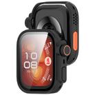 For Huawei Watch Fit 4 Change to Ultra 2 49mm Tempered Film Integrated PC Watch Protective Case(Black) - 3