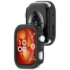 For Huawei Watch Fit 4 Half Coverage Hollow PC Watch Protective Case(Black) - 3