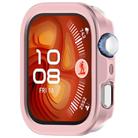 For Huawei Watch Fit 4 Half Coverage Hollow PC Watch Protective Case(Rose Pink) - 2