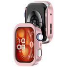 For Huawei Watch Fit 4 Half Coverage Hollow PC Watch Protective Case(Rose Pink) - 3