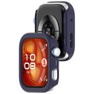 For Huawei Watch Fit 4 Half Coverage Hollow PC Watch Protective Case(Midnight Blue) - 3
