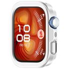 For Huawei Watch Fit 4 Half Coverage Hollow PC Watch Protective Case(Silver) - 2