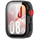For Huawei Watch Fit 4 Pro Tempered Film Integrated PC Watch Protective Case(Black) - 2