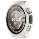 For Huawei Watch 5 42mm Single Row Diamond Half Coverage Hollow PC Watch Protective Case(Starlight) - 2