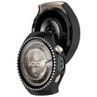 For Huawei Watch 5 46mm Single Row Diamond Half Coverage Hollow PC Watch Protective Case(Black) - 3