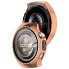 For Huawei Watch 5 46mm Single Row Diamond Half Coverage Hollow PC Watch Protective Case(Rose Gold) - 3