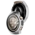 For Huawei Watch 5 46mm Single Row Diamond Half Coverage Hollow PC Watch Protective Case(Silver) - 3