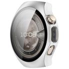 For Huawei Watch 5 42mm Tempered Film Integrated PC Watch Protective Case(Frosted Silver) - 2