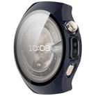 For Huawei Watch 5 46mm Tempered Film Integrated PC Watch Protective Case(Ink Blue) - 2